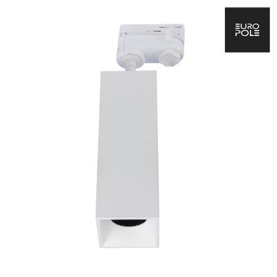 ANOVI UNIVERSAL 6W 200MM 3-CIRCUIT TRACK DIMMABLE COLOUR SWITCHABLE DOWNLIGHT ADJUSTABLE SQUARE MATT WHITE