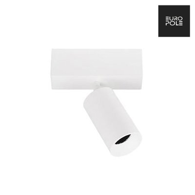 ANOVI UNIVERSAL GU10 120MM 1-WAY SURFACE DOWNLIGHT ADJ. ROUND MATT WHITE