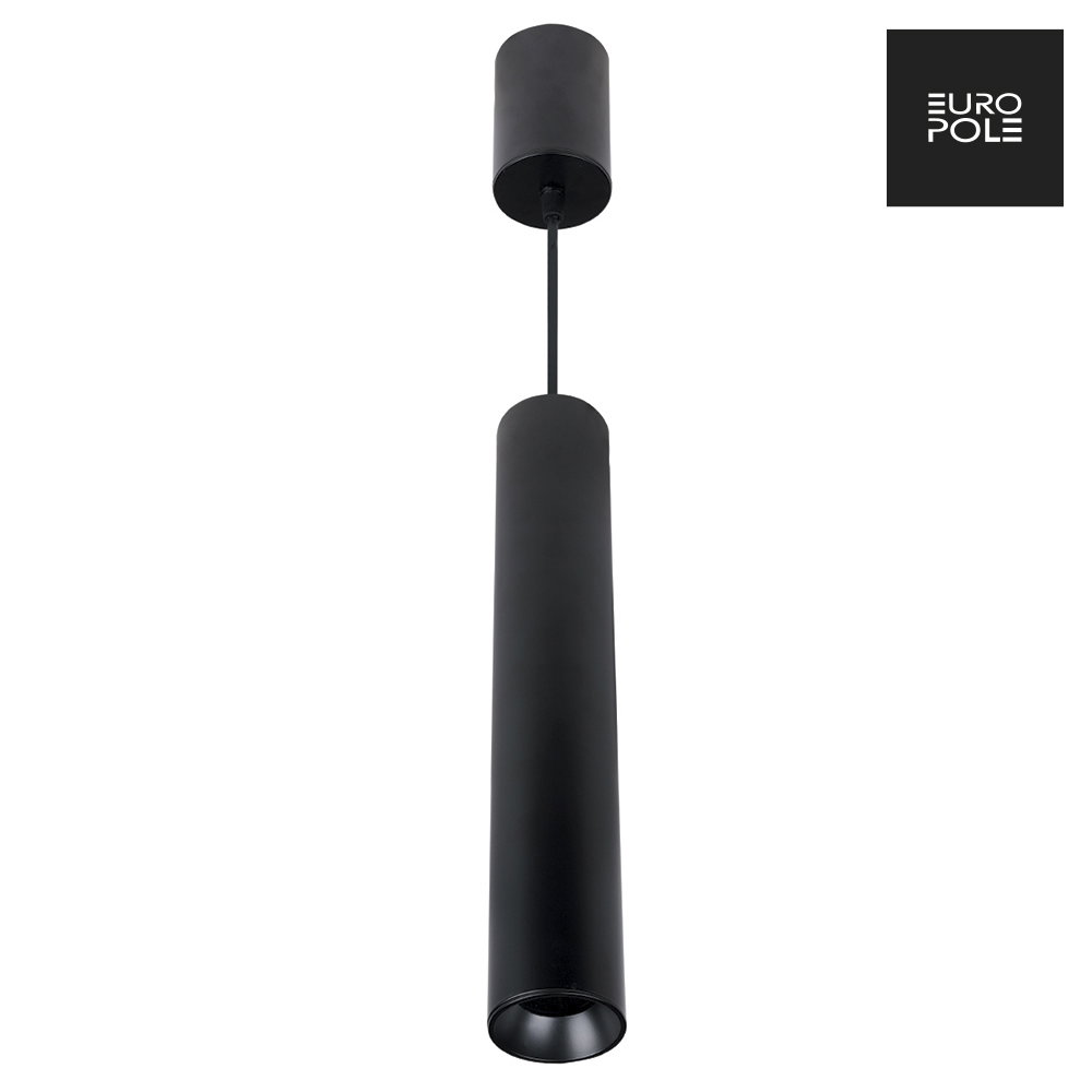 ANOVI UNIVERSAL GU10 400mm Surface Pendant Round Matt Black
