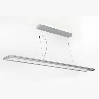 ARTIK 45W LED 1200x200mm Suspended Up/Down Panel Light Satin Silver 4000K