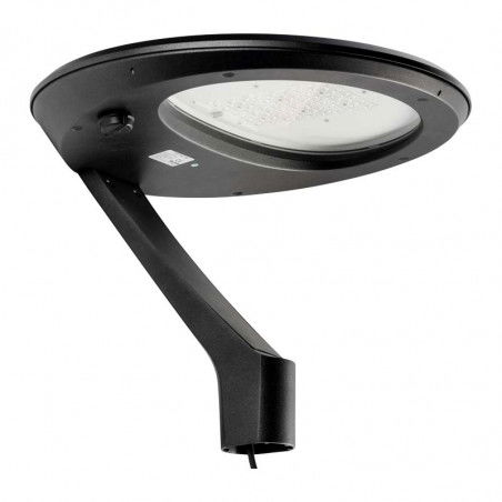 SOLIS COLUMN HEAD WITH ZHAGA-BLACK 100W 2700K-CRI 70-IP66-IK08 13000LM