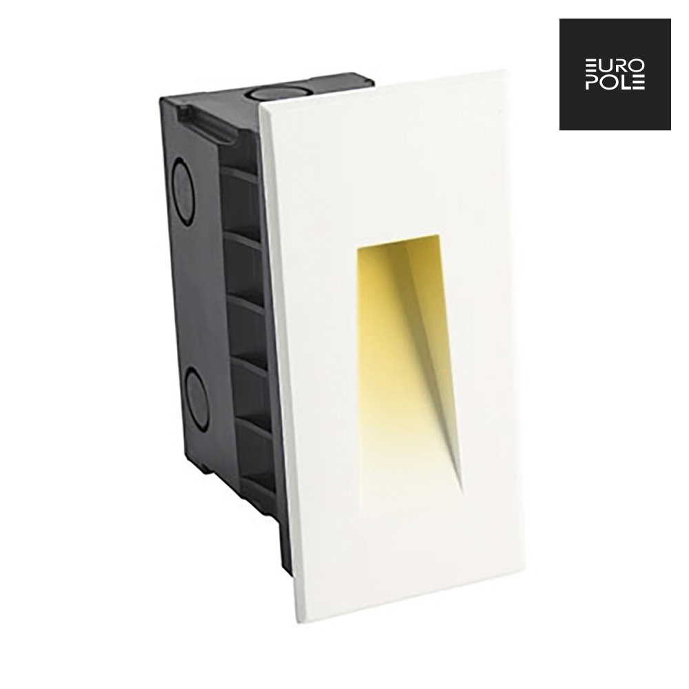 SET IN 3W fixed 120° IP67 Rectangle Recessed Wall light White 4000K