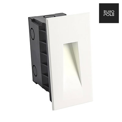 SET IN 3W fixed 120° IP67 Rectangle Recessed Wall light White 3000K
