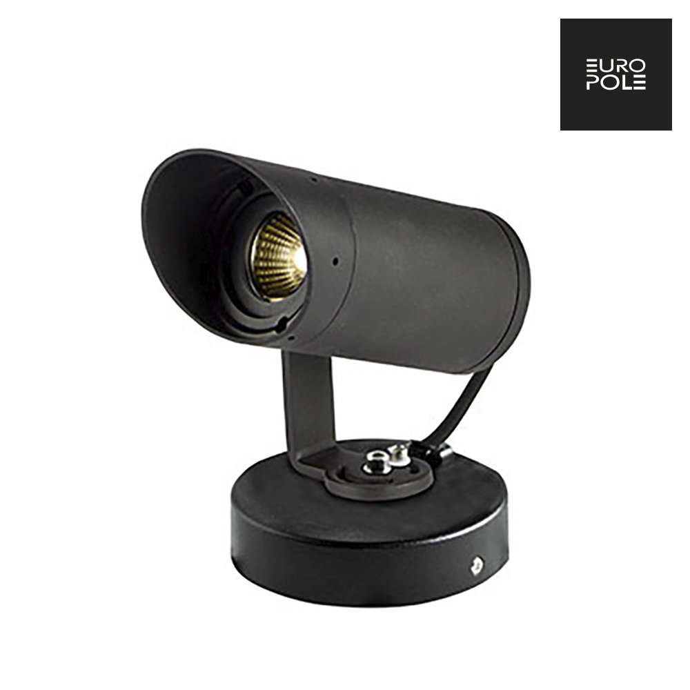 TUBE 1 - 5W SURFACE MOUNTED BLACK SPOT LIGHT 4000K 460LM 5W 23°