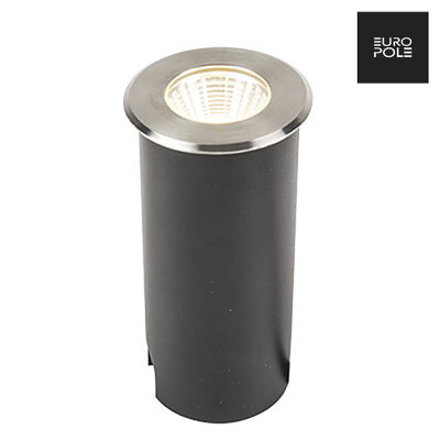COLOSS 1 - 5W 23° Round Recessed Ground light brushed stainless steel 4000K 430lm