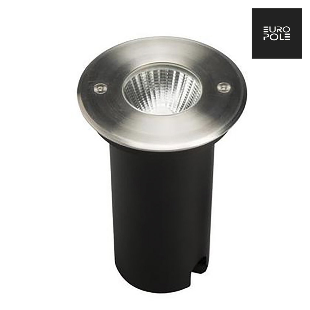 COLOSS 2 10W 23° Colour Switchable Round Recessed light brushed stainless steel