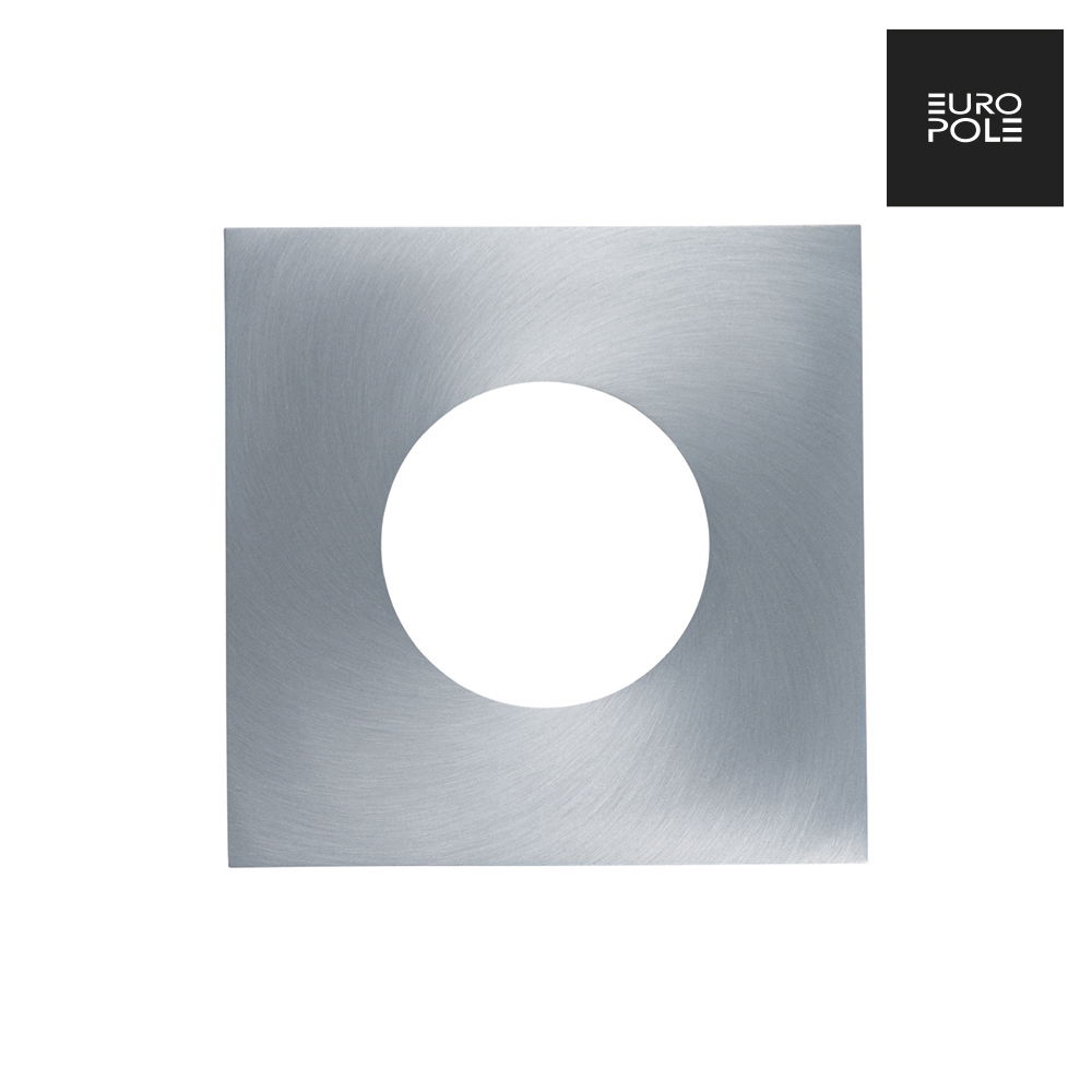 LED UP UNIVERSAL Fixed Square Bezel - Brushed Aluminium