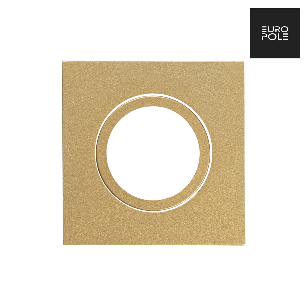 LED UP UNIVERSAL Adjustable Square Bezel - Satin Gold