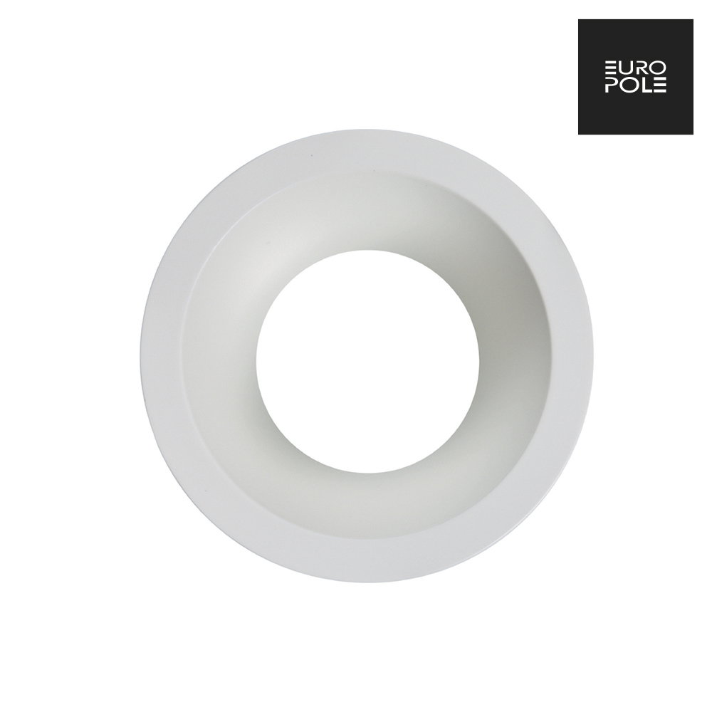 LED UP UNIVERSAL ESTHET Fixed Round Bezel - Matt White