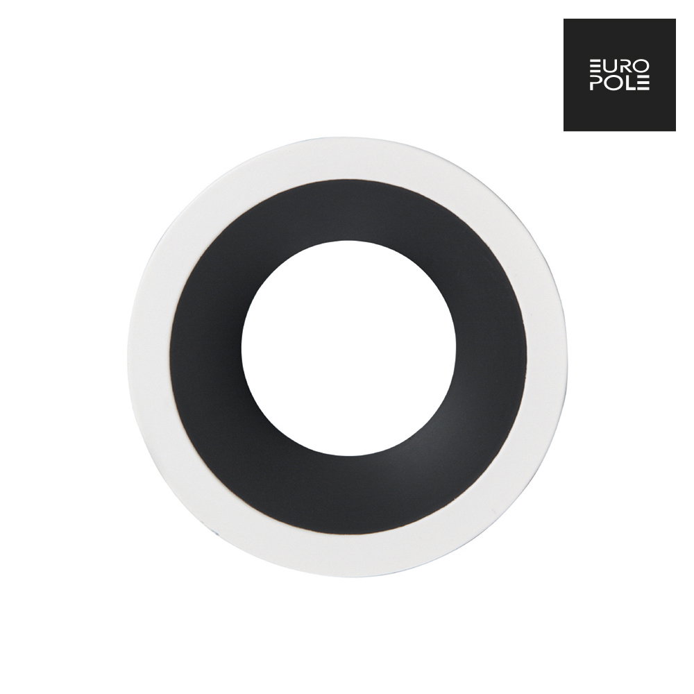LED UP UNIVERSAL ESTHET+ Fixed Round Bezel - Matt White/Matt Black