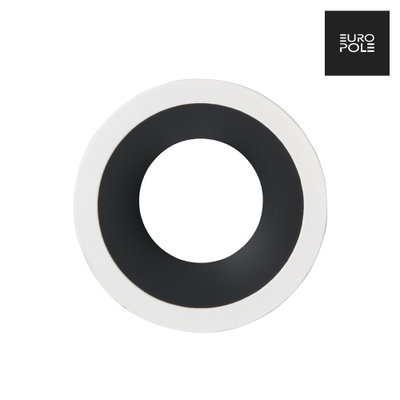 LED UP UNIVERSAL ESTHET+ Fixed Round Bezel - Matt White/Matt Black