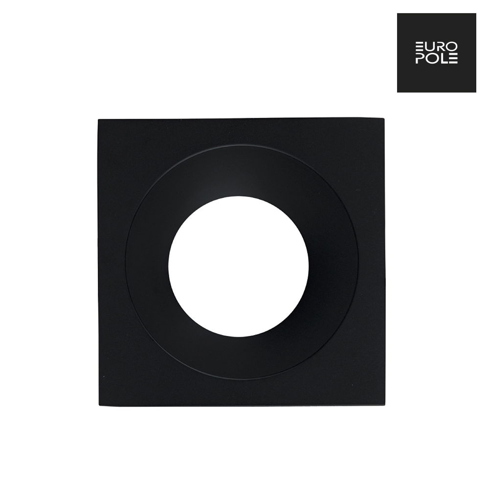 LED UP UNIVERSAL ESTHET Fixed Square Bezel - Matt Black