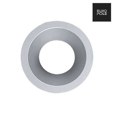 LED UP UNIVERSAL ESTHET ASYM Fixed Round Bezel - Lacquered Aluminium