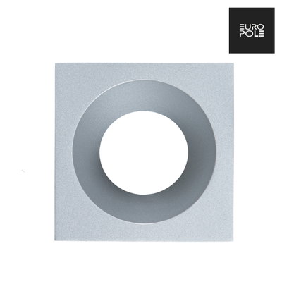 LED UP UNIVERSAL ESTHET ASYM Fixed Square Bezel - Lacquered Aluminium