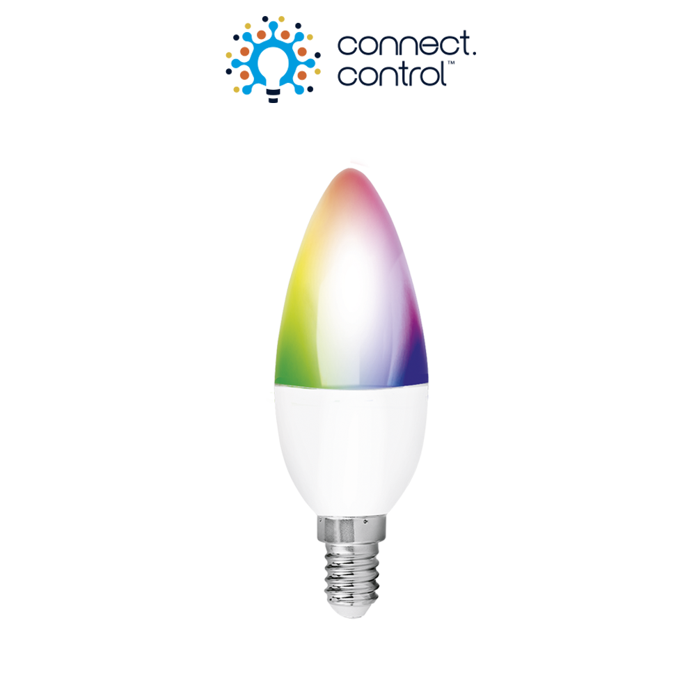 Aurora AOne™ connect.control™ RGB+Tuneable White E14 Candle – Image 2 of 2