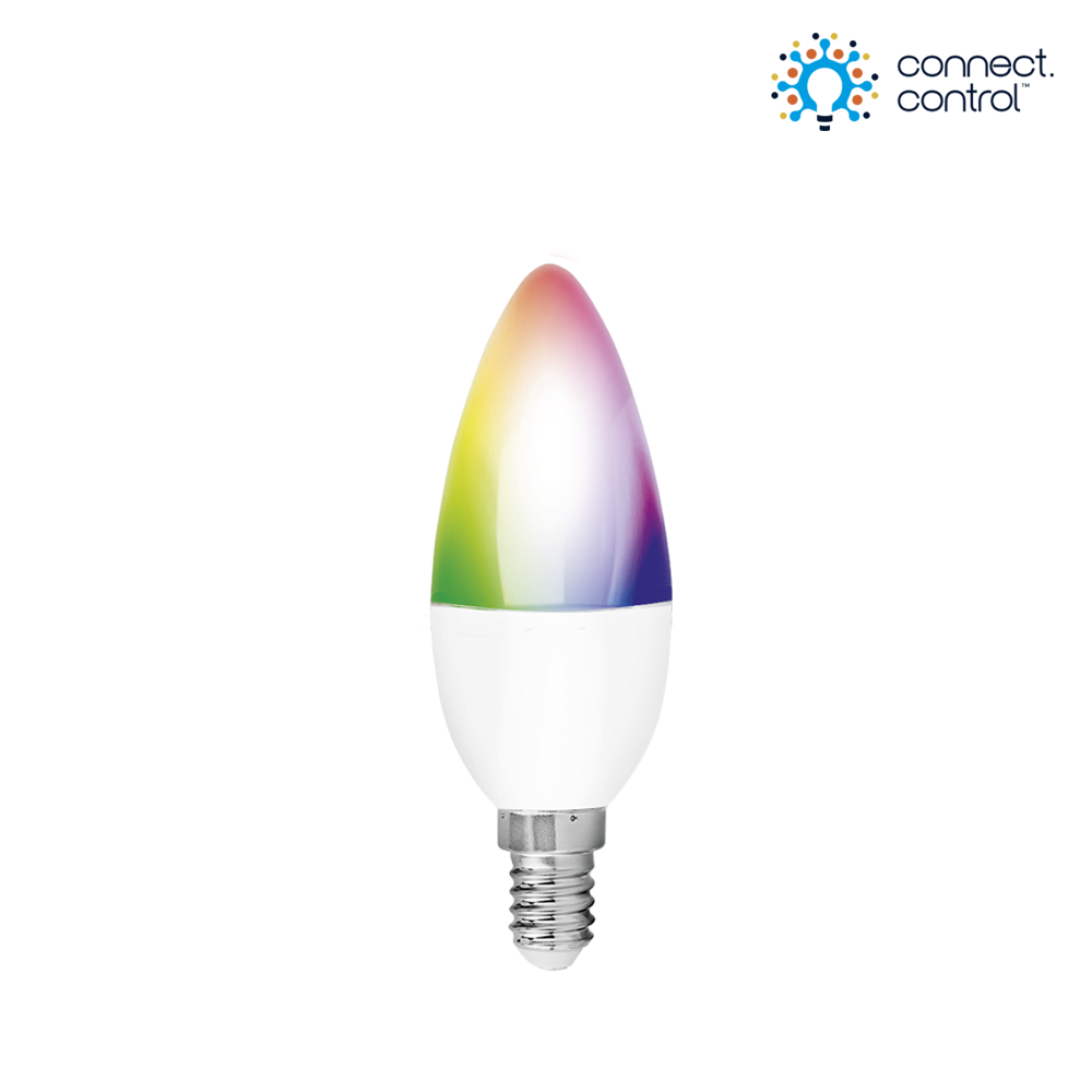 Aurora AOne™ connect.control™ RGB+Tuneable White E14 Candle