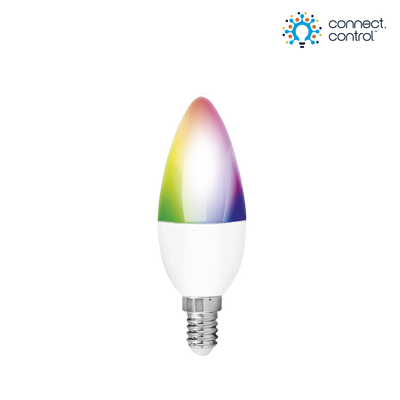 Aurora AOne™ connect.control™ RGB+Tuneable White E14 Candle