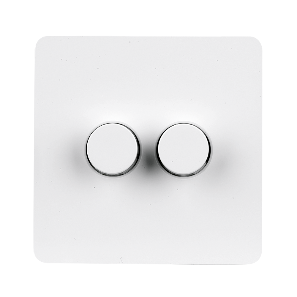 Aurora AOne™ connect.control™ Two Gang Wireless Battery Dimmer – Image 3 of 3