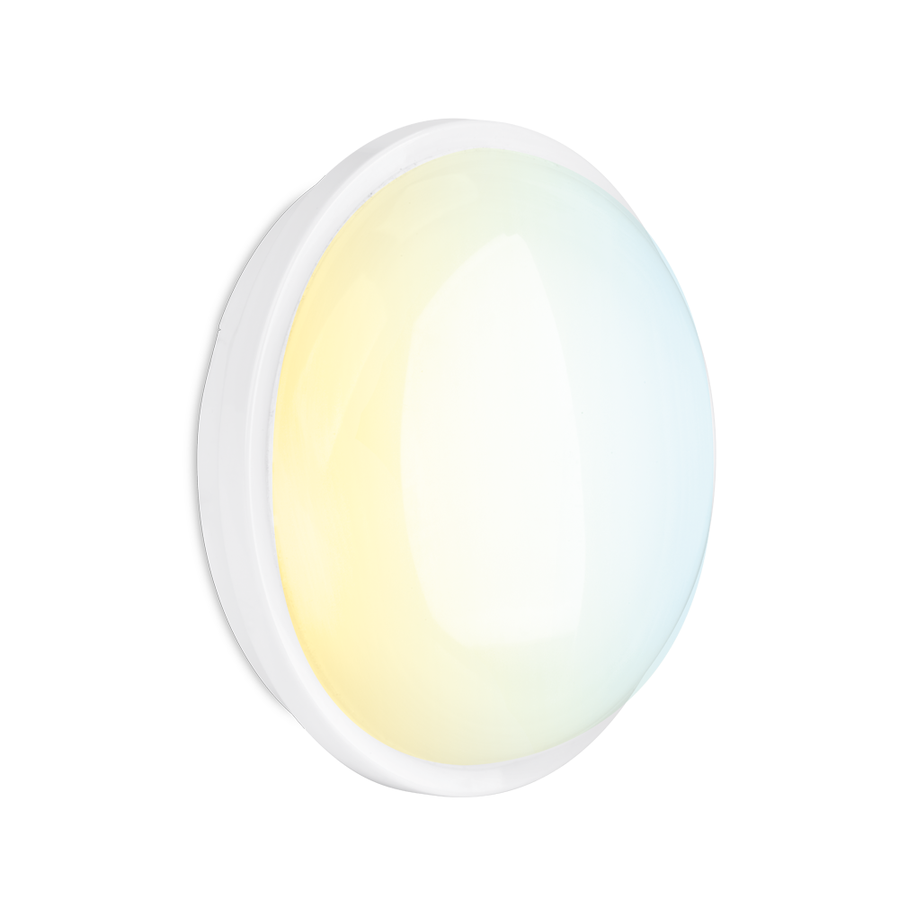 Aurora IP65 Utilite™CS 8W Upto 1000lm 3000K/4000K/6500K Round Utility Bulkhead