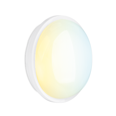 Aurora IP65 Utilite™CS 8W Upto 1000lm 3000K/4000K/6500K Round Utility Bulkhead