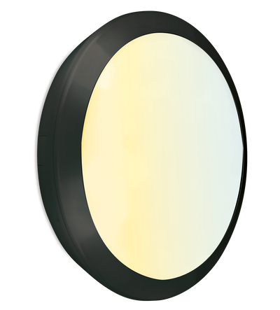 Aurora IP66 OrbitalCWS™ 10W/14W/20W Upto 2000lm 3000K/4000K/6500K Bulkhead - Black