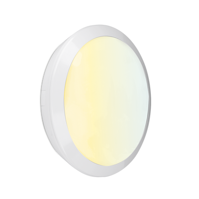 Aurora IP66 OrbitalCWS™ 15W/22W/28W Upto 2800lm 3000K/4000K/6500K Bulkhead - White