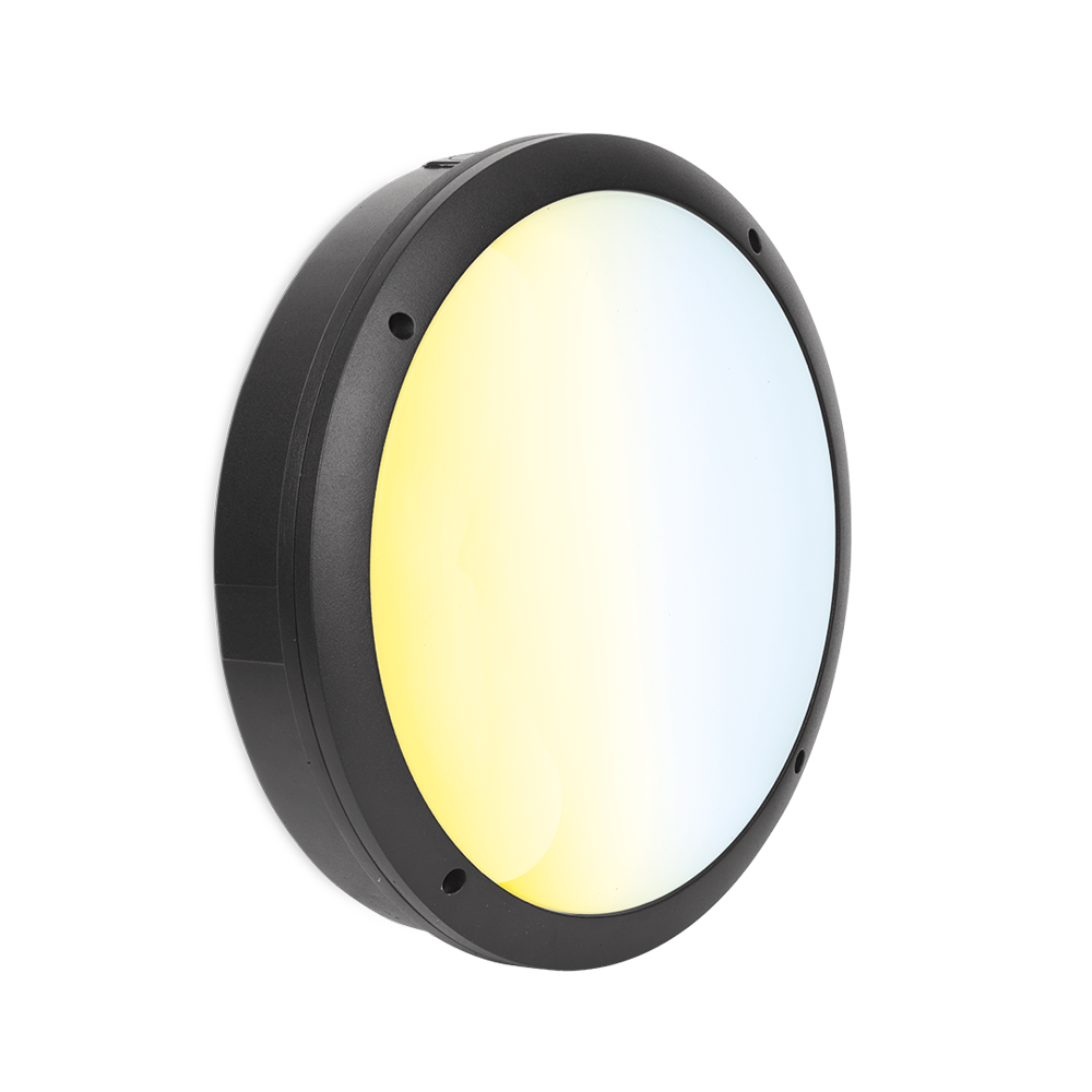 Aurora IP65 Hercules™CS 20W Upto 1900lm 3000K/4000K/6500K Bulkhead - Microwave