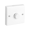 Aurora 1 Gang 2 Way Rotary Dimmer - Up to 250VA