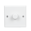 Aurora 1 Gang 2 Way Rotary Dimmer - Up to 250VA