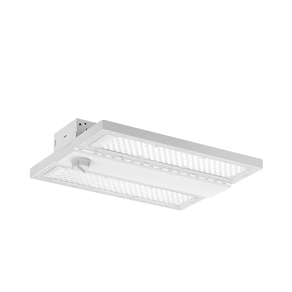 230V 120/160/200W LED IP65 Lowbay Asym. 0-10V Dim. 4000/5000K