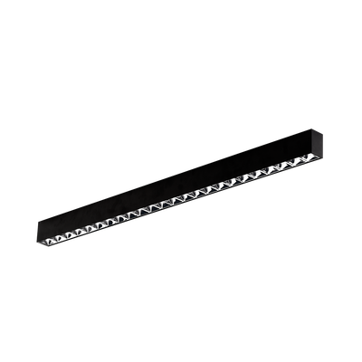 230V 36W LED 1.2m Reflector Linear DALI Black Emergency 3000/4000/6500K