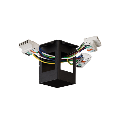 Blank T Connector - Black