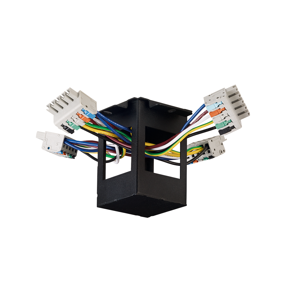 Blank X Connector - Black