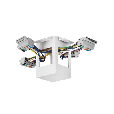 Blank X Connector - White