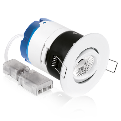 Aurora Adjustable mPro™ Fire Rated 6W 640lm 4000K Downlight - White