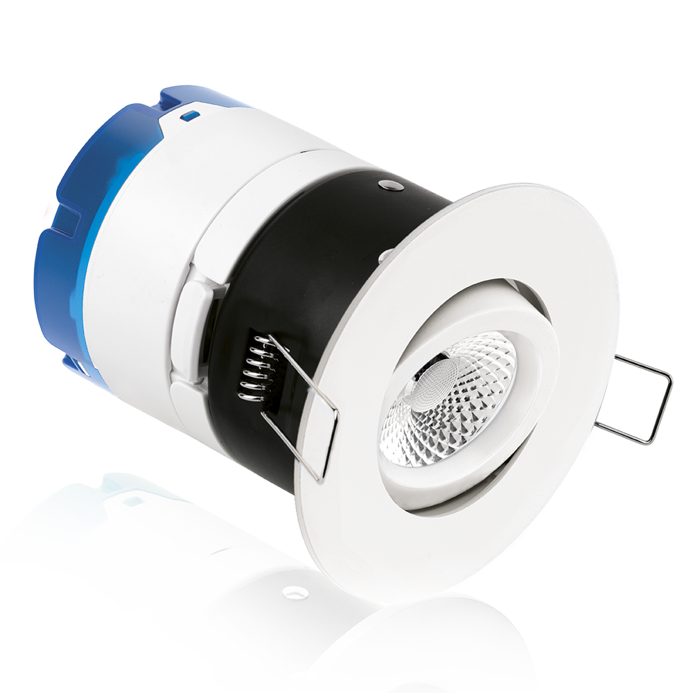 Aurora Adjustable mPro™ Fire Rated 6W 640lm 4000K Downlight - Satin Nickel