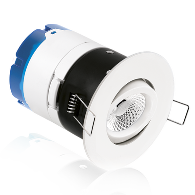 Aurora Adjustable mPro™ Fire Rated 6W 640lm 4000K Downlight - Satin Nickel