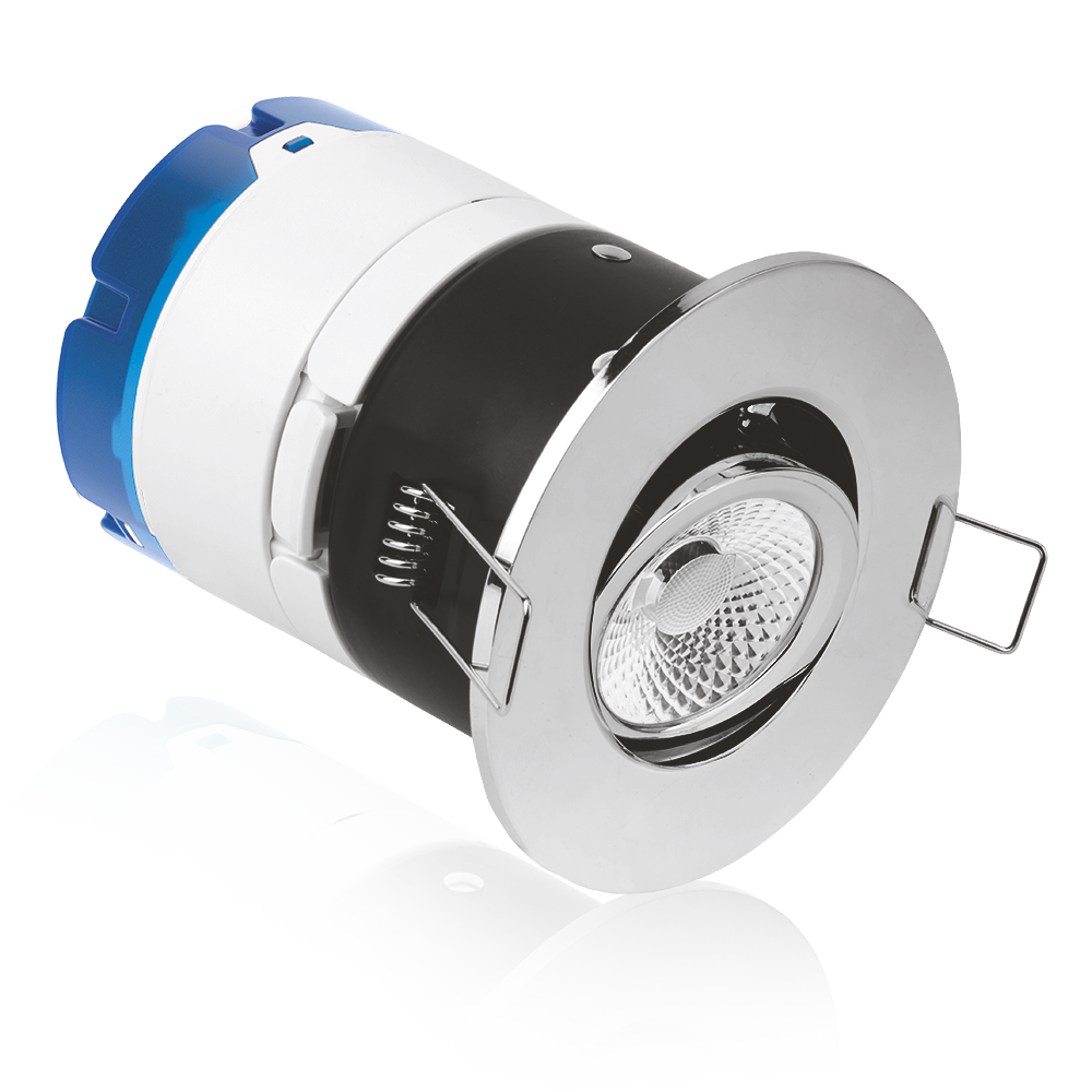 Aurora Adjustable mPro™ Fire Rated 6W 640lm 4000K Downlight - Satin Nickel – Image 3 of 5