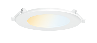 Poly-SlimCS™ 6W Colour Switchable Round Polycarbonate Low Profile Downlight