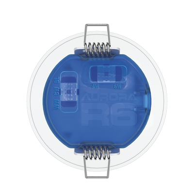 Aurora Fixed R6™CWS Fire Rated Upto 620lm 4W/6W 3000K/4000K/5700K Downlight - FastRFix