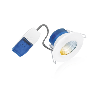 Aurora R6™CWS Fire Rated CRI90 Downlight with FastRFix