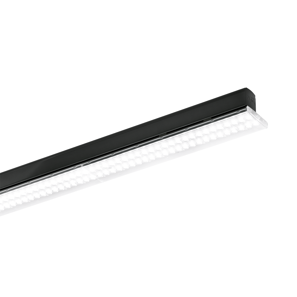 T-LineCWS™ Colour & Wattage Switchable Linear Track Light - Black