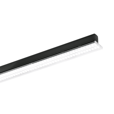 T-LineCWS™ Colour & Wattage Switchable Linear Track Light - Black