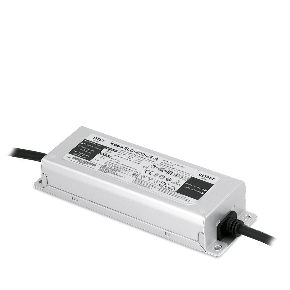 Aurora 200W IP67 Non-Dimmable 24V Constant Voltage Driver