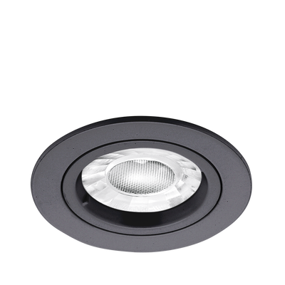 ENLITE FIXED GU10 DOWNLIGHT - BLACK