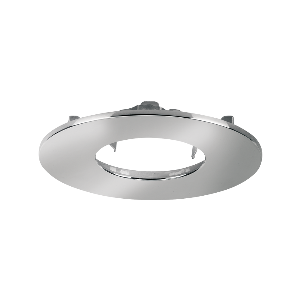 Aurora Fixed EFD™ PRO Flat Bezel - Polished Chrome