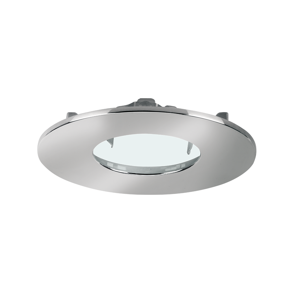 Aurora Fixed IP65 EFD™ PRO Flat Bezel - Polished Chrome