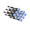 Aurora IP67 M-Lite™ 7.2W Blue (Light) 304 Stainless Steel Marker Light Kit (12 Markers)