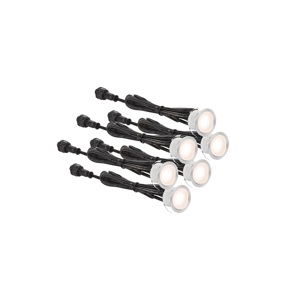 Aurora IP67 M-Lite™ 3.6W 72lm 4000K 304 Stainless Steel Marker Light Kit (6 Markers) – Image 3 of 4