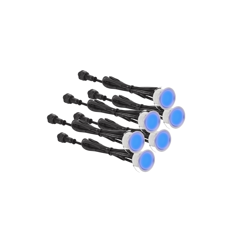 Aurora IP67 M-Lite™ 3.6W Blue (Light) 304 Stainless Steel Marker Light Kit (6 Markers) – Image 5 of 5